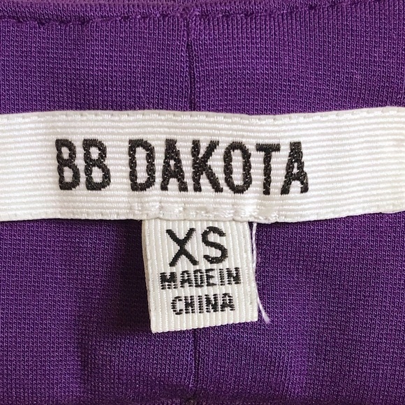 NWT BB Dakota by Steve Madden Purple Back Cut-Out Callum Tank Mini Dress XS - Picture 11 of 11